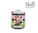 KIT PAD + MOUSE SKILL RETRACTIL USB POLKA DOTS (PN XMK-886-PD)